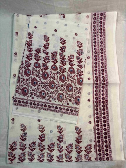 Axomkart Summer Friendly Assamese Cotton Mekhela Sador