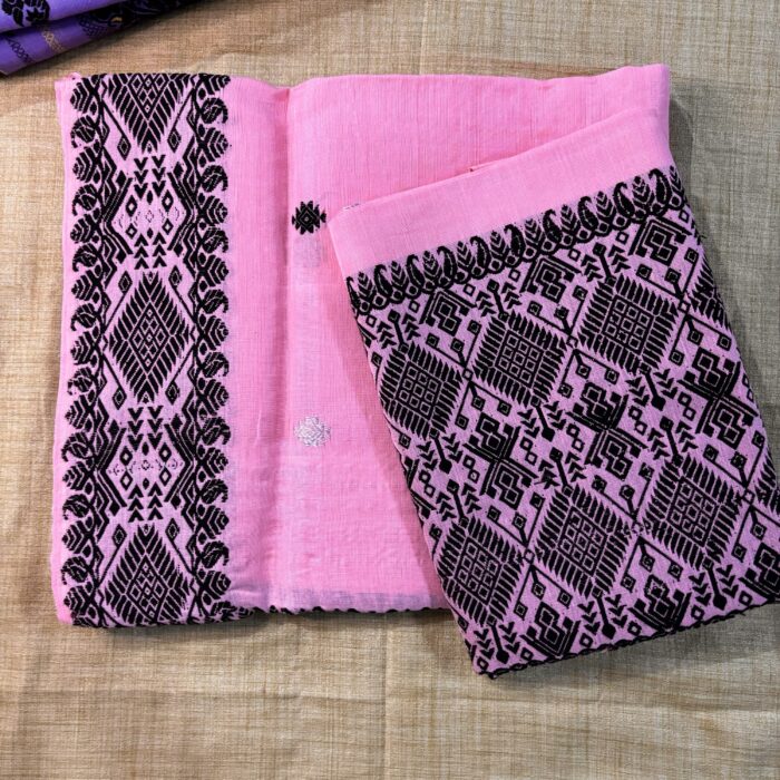Axomkart Handloom Bohagi Premium kesa Cotton Mekhela Chador - Image 3